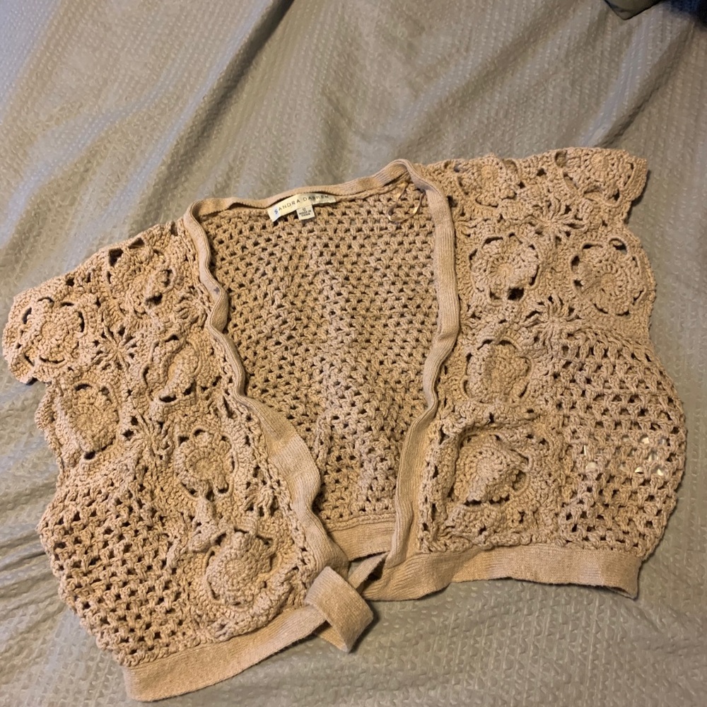 Crochet Crop Top Throw